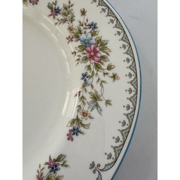 RARE Mikasa Flower Mist Bone China Oval Serving Platter 15” x 10.75” Japan Made - Picture 7 of 10